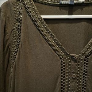 Embroidery Detail Top